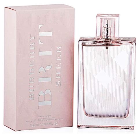 burberry brit sheer perfume 100ml.